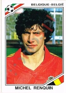 134 Michel Renquin – FIFA World Cup Mexico 1986 Panini