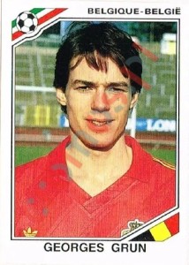 135 Georges Grun – FIFA World Cup Mexico 1986 Panini