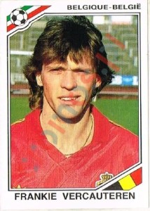 139 Frankie Vercauteren – FIFA World Cup Mexico 1986 Panini
