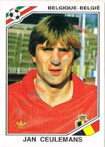 140 Jan Ceulemans – FIFA World Cup Mexico 1986 Panini