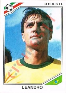 241 Leandro – FIFA World Cup Mexico 1986 Panini