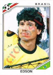242 Edson – FIFA World Cup Mexico 1986 Panini