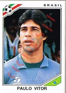 255 Paulo Vitor – FIFA World Cup Mexico 1986 Panini