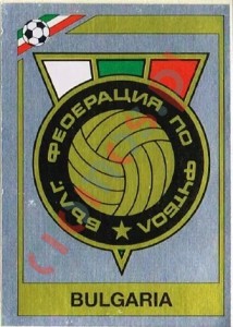 54 Badge Bulgaria – FIFA World Cup Mexico 1986 Panini