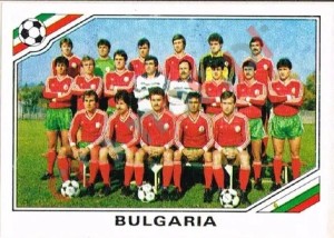 55 Team Bulgaria – FIFA World Cup Mexico 1986 Panini