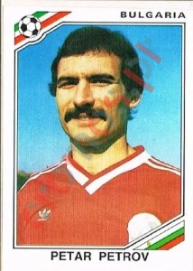 60 Petar Petrov – FIFA World Cup Mexico 1986 Panini