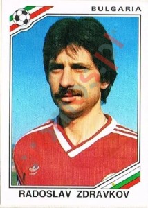 62 Radoslav Zdravkov – FIFA World Cup Mexico 1986 Panini