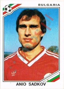 63 Anio Sadkov – FIFA World Cup Mexico 1986 Panini