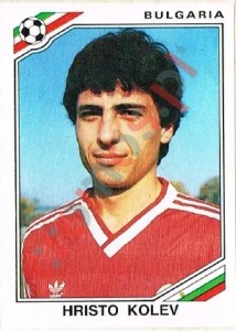 66 Hristo Kolev – FIFA World Cup Mexico 1986 Panini