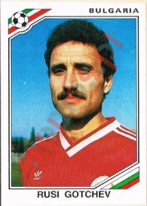67 Rusi Gotchev – FIFA World Cup Mexico 1986 Panini
