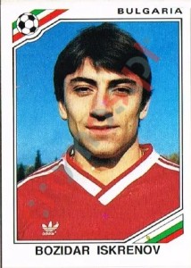 68 Bozidar Iskrenov – FIFA World Cup Mexico 1986 Panini