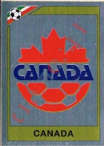 218 Badge Canada – FIFA World Cup Mexico 1986 Panini