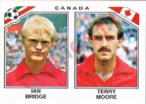 221 Ian Bridge - Terry Moore – FIFA World Cup Mexico 1986 Panini
