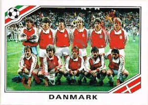 347 Team Denmark – FIFA World Cup Mexico 1986 Panini