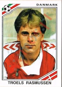 348 Troels Rasmussen – FIFA World Cup Mexico 1986 Panini