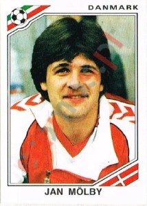 353 Jan Molby – FIFA World Cup Mexico 1986 Panini