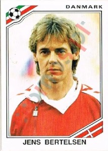355 Jens Bertelsen – FIFA World Cup Mexico 1986 Panini