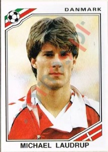 361 Michael Laudrup – FIFA World Cup Mexico 1986 Panini