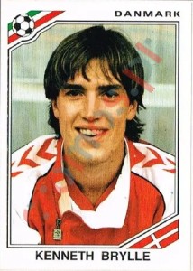 362 Kenneth Brylle – FIFA World Cup Mexico 1986 Panini