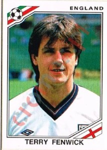 406 Terry Fenwick – FIFA World Cup Mexico 1986 Panini