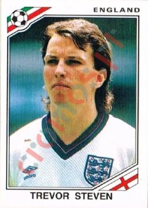 408 Trevor Steven – FIFA World Cup Mexico 1986 Panini