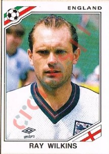 410 Ray Wilkins – FIFA World Cup Mexico 1986 Panini