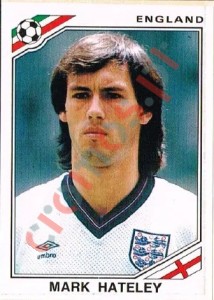 413 Mark Hateley – FIFA World Cup Mexico 1986 Panini