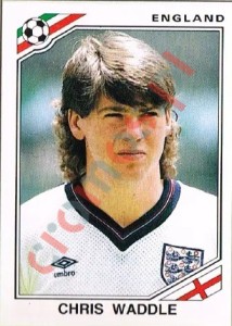 416 Chris Waddle – FIFA World Cup Mexico 1986 Panini