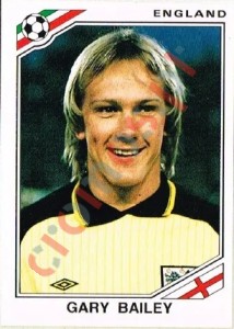 417 Gary Bailey – FIFA World Cup Mexico 1986 Panini