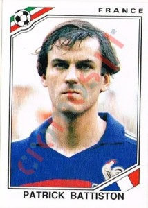 168 Patrick Battiston – FIFA World Cup Mexico 1986 Panini