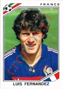 172 Luis Fernandez – FIFA World Cup Mexico 1986 Panini
