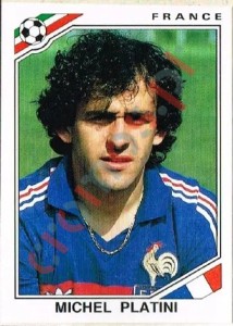 175 Michel Platini – FIFA World Cup Mexico 1986 Panini