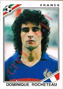 177 Dominique Rocheteau – FIFA World Cup Mexico 1986 Panini