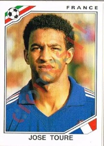 178 Jose Toure – FIFA World Cup Mexico 1986 Panini