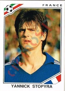 179 Yannick Stopyra – FIFA World Cup Mexico 1986 Panini