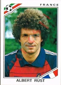 181 Albert Rust – FIFA World Cup Mexico 1986 Panini