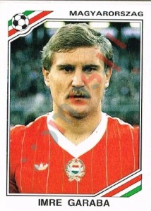 205 Imre Garaba – FIFA World Cup Mexico 1986 Panini