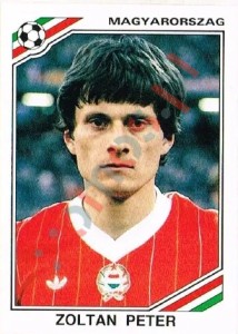 207 Zoltan Peter – FIFA World Cup Mexico 1986 Panini