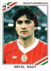 209 Antal Nagy – FIFA World Cup Mexico 1986 Panini