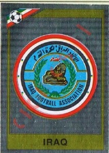 100 Badge Irak – FIFA World Cup Mexico 1986 Panini
