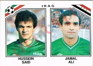 108 Hussein Said - Jamal Ali – FIFA World Cup Mexico 1986 Panini