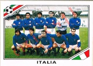 37 Team Italia – FIFA World Cup Mexico 1986 Panini