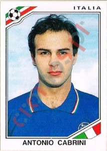43 Antonio Cabrini – FIFA World Cup Mexico 1986 Panini