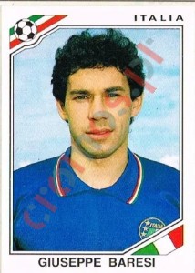 44 Giuseppe Baresi – FIFA World Cup Mexico 1986 Panini