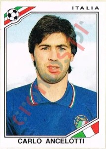 48 Carlo Ancelotti – FIFA World Cup Mexico 1986 Panini