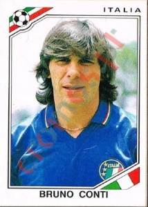 49 Bruno Conti – FIFA World Cup Mexico 1986 Panini