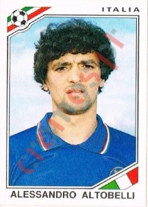 52 Alessandro Altobelli – FIFA World Cup Mexico 1986 Panini