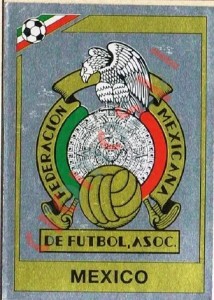 110 Badge Mexico – FIFA World Cup Mexico 1986 Panini