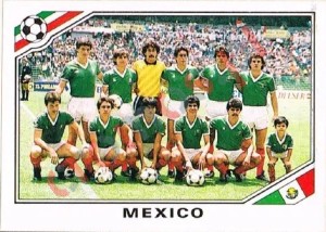 111 Team Mexico – FIFA World Cup Mexico 1986 Panini