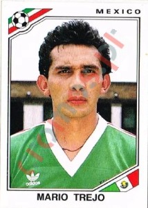 113 Mario Trejo – FIFA World Cup Mexico 1986 Panini
